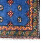 205 x 105 cm Hand-Knotted Afghan Akche Rug