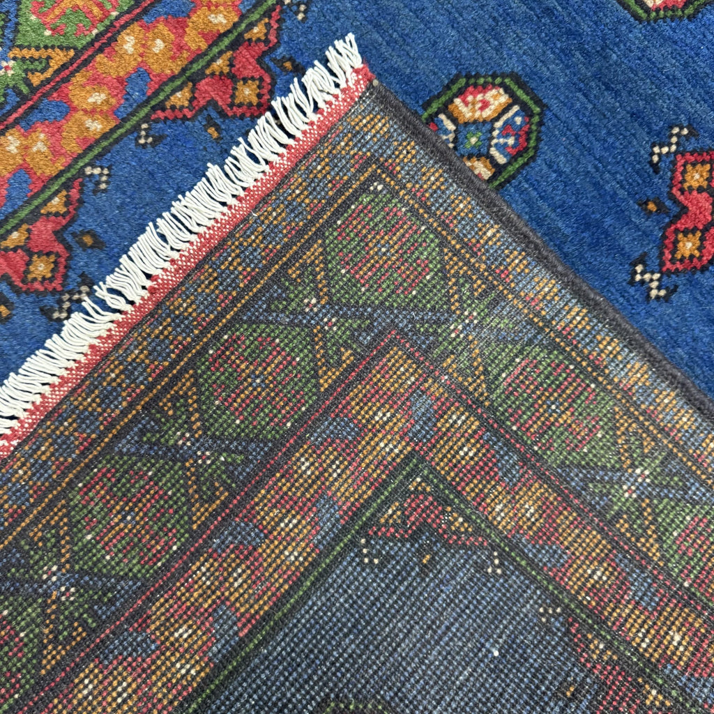 205 x 105 cm Hand-Knotted Afghan Akche Rug