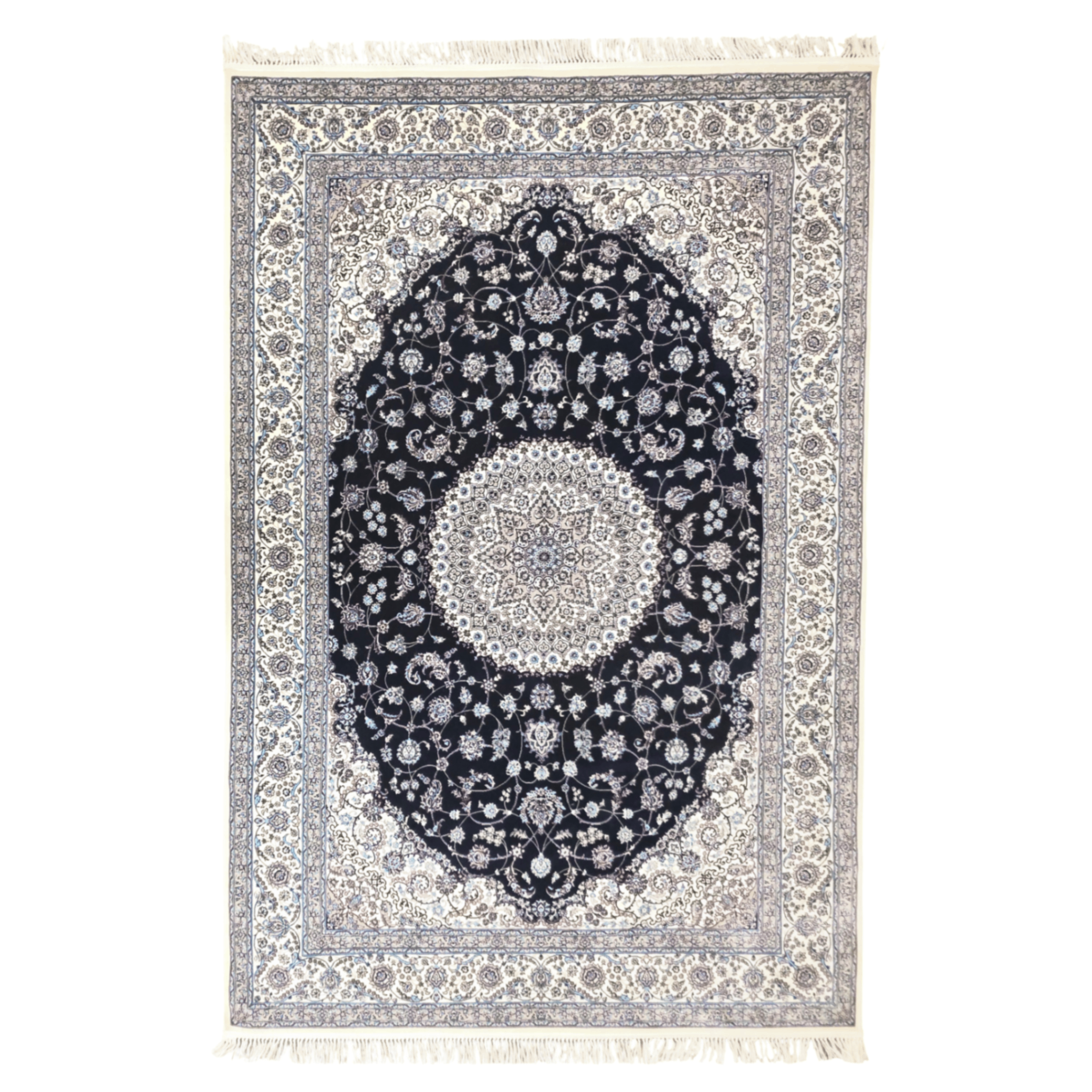 300 x 200 cm Persian Design Machine-Made Rug – Traditional Polyester Area Rug