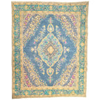 380 x 289 cm Hand-Knotted Vintage Persian Wool Rug