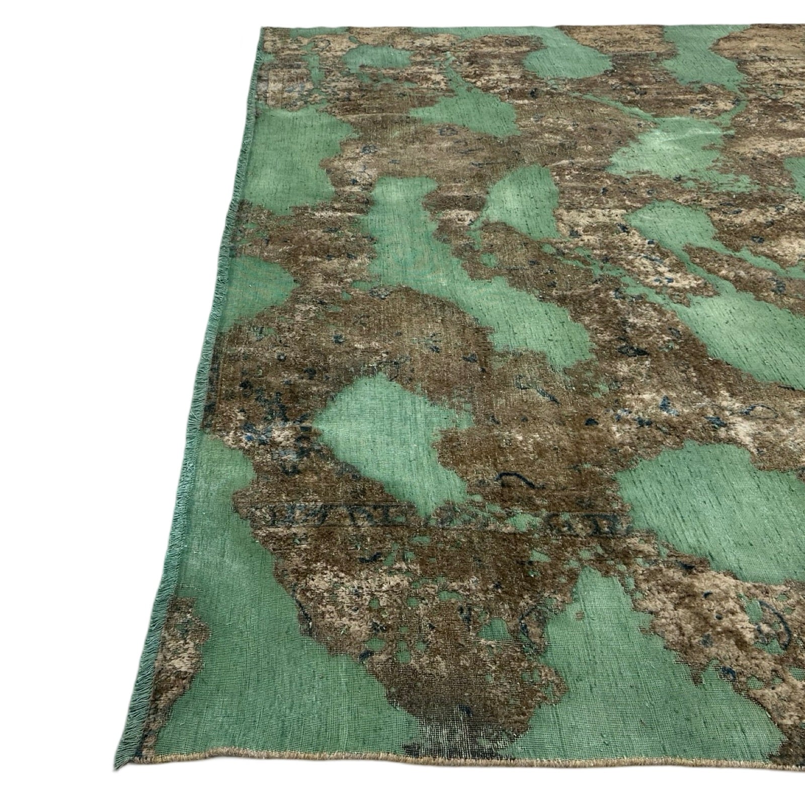 333 x 262 cm Hand-Knotted Ultra Vintage Persian Wool Rug