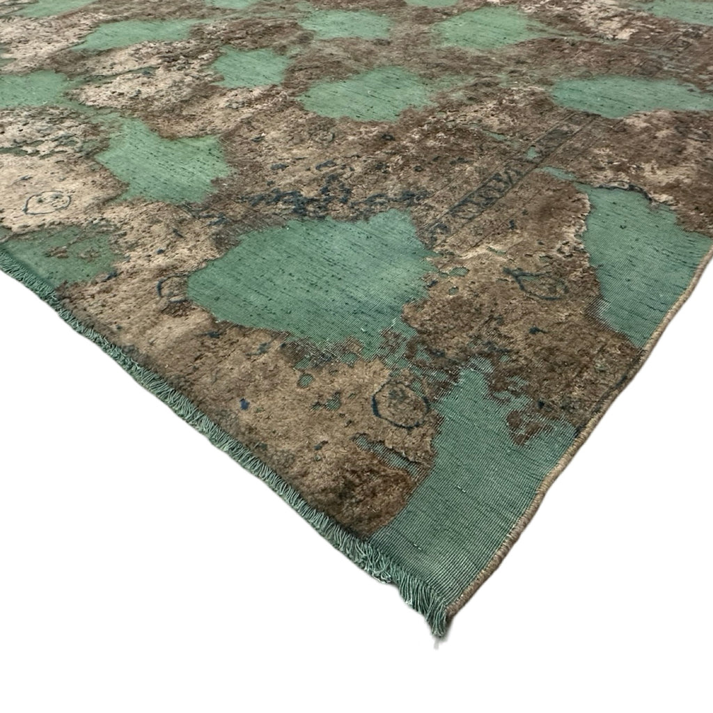 333 x 262 cm Hand-Knotted Ultra Vintage Persian Wool Rug