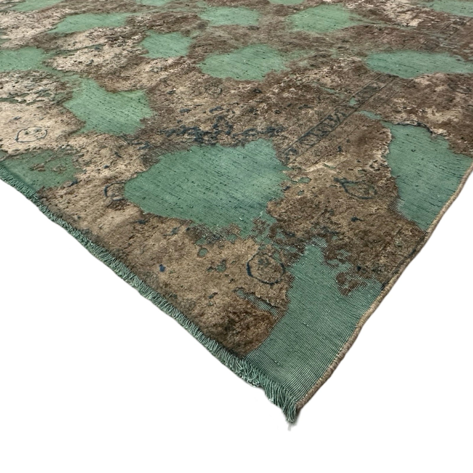 333 x 262 cm Hand-Knotted Ultra Vintage Persian Wool Rug