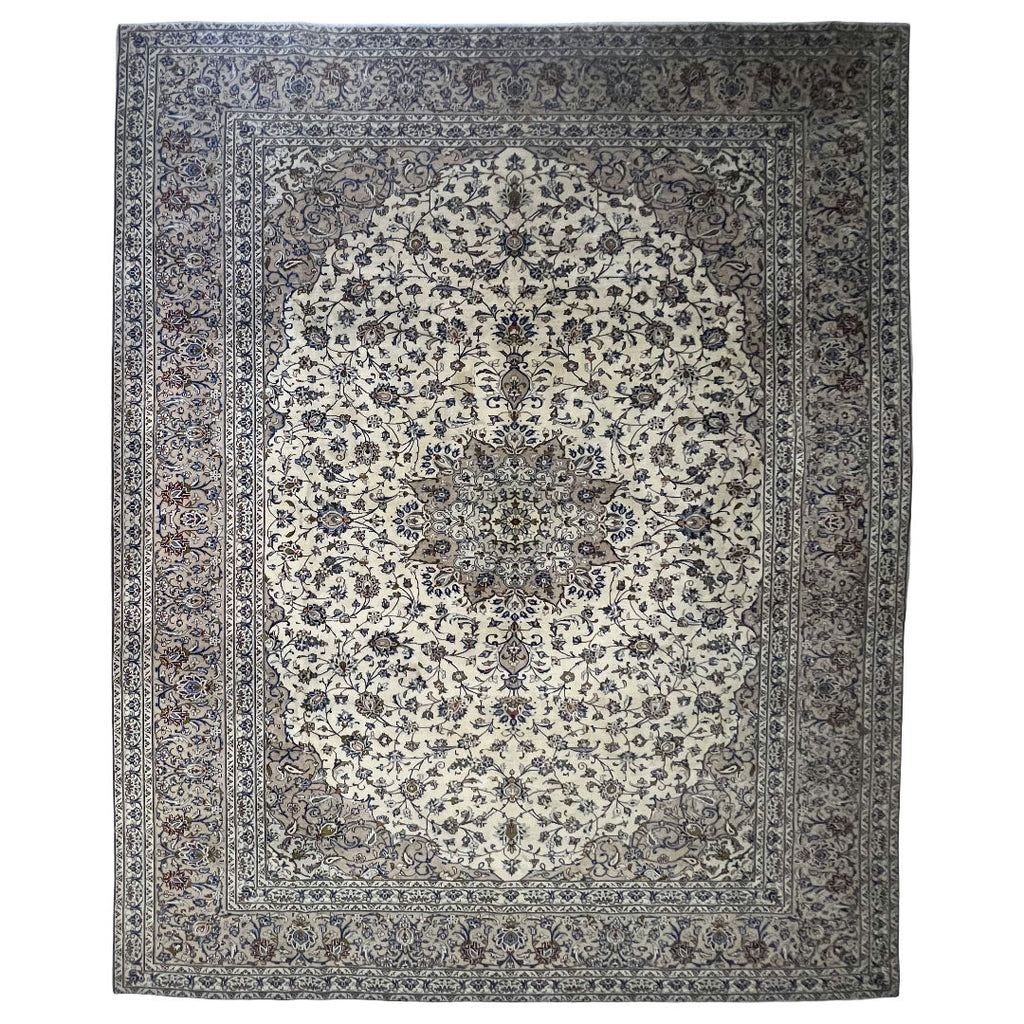 388 x 300 cm Hand-Knotted Persian Kashan Rug