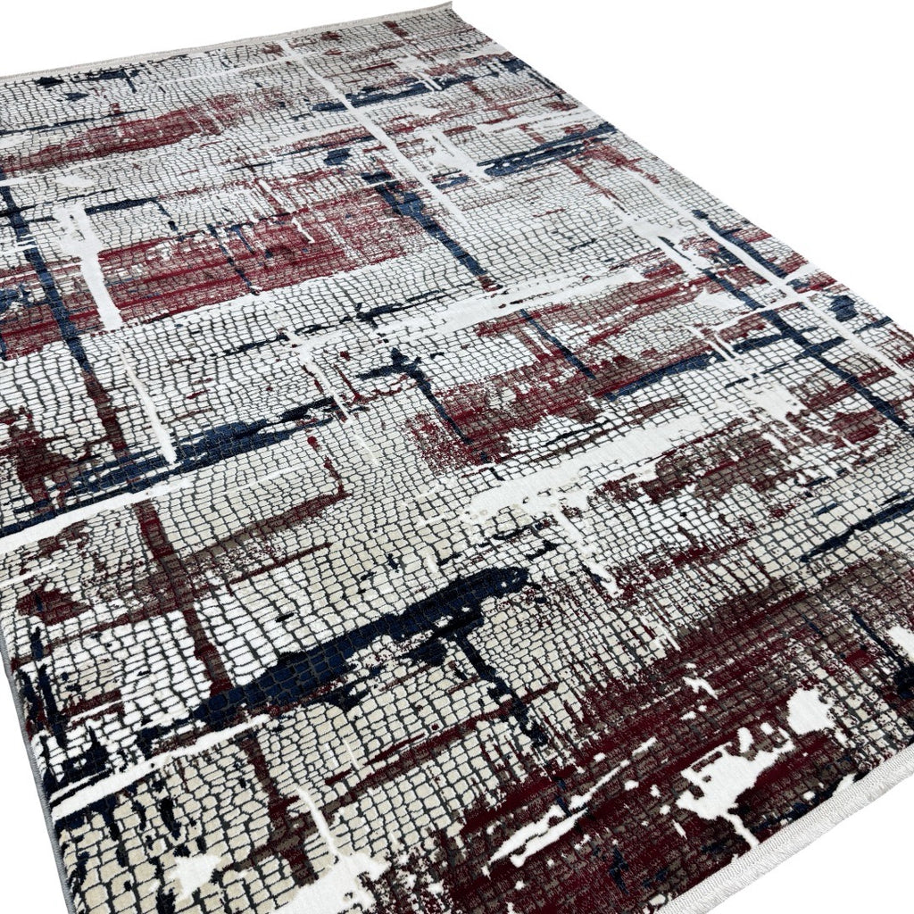 230 x 160 cm Modern Gridline Abstract Area Rug