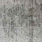 230 x 160 cm Silver Vintage Persian-Inspired Faded Rug