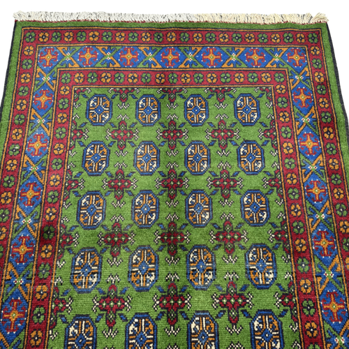 168 x 112 cm Hand-Knotted Color Afghan Akche