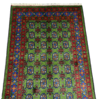 168 x 112 cm Hand-Knotted Color Afghan Akche