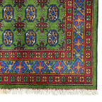 168 x 112 cm Hand-Knotted Color Afghan Akche