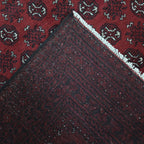 240 x 156 cm Hand-Knotted Afghan Bokhara Akche Rug