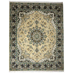 400 x 300 cm Persian Machine-Made Beige Floral Rug