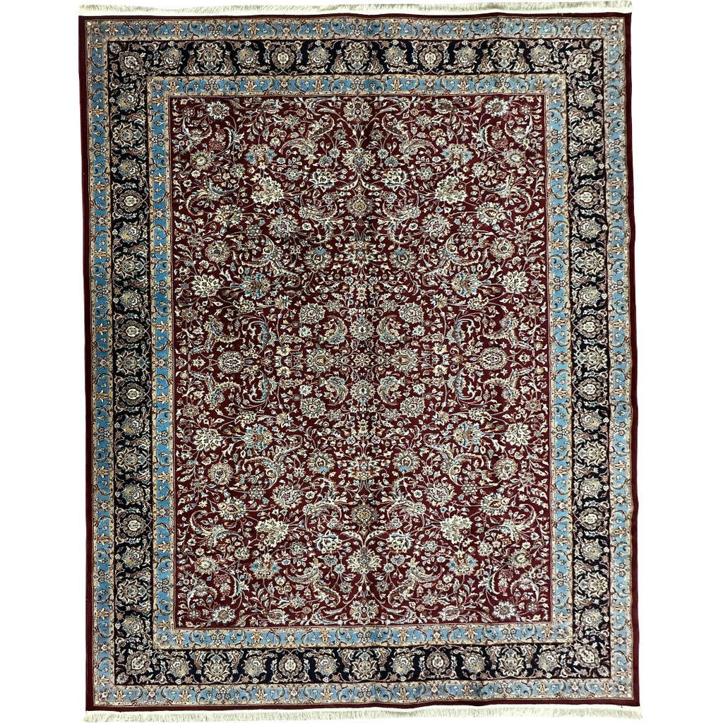 400 x 300 cm Persian Machine Made Bakhtiari Red Rug