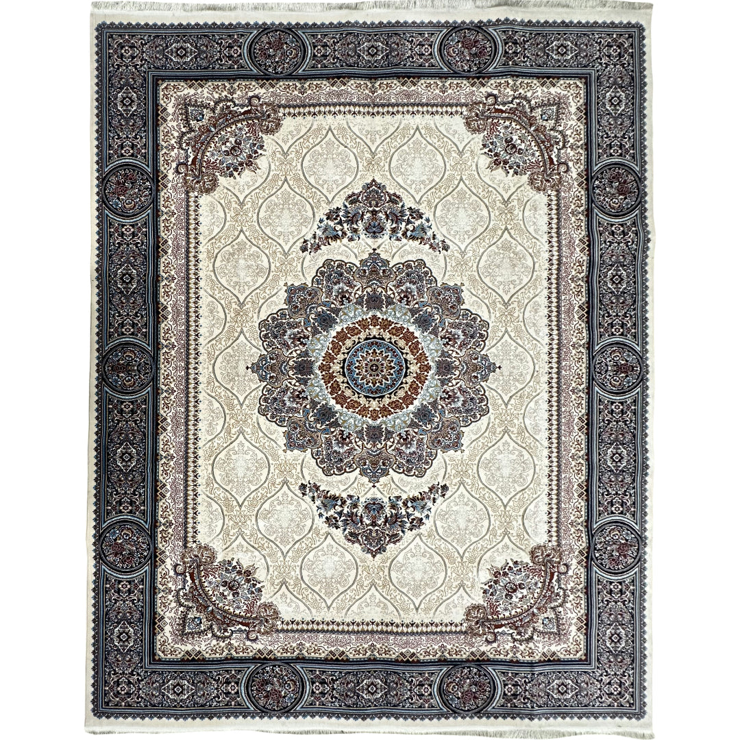 400 x 300 cm Persian Machine-Made Medallion Rug