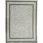 400 x 300 cm Persian Modern All Over Grey/Silver Floral Rug