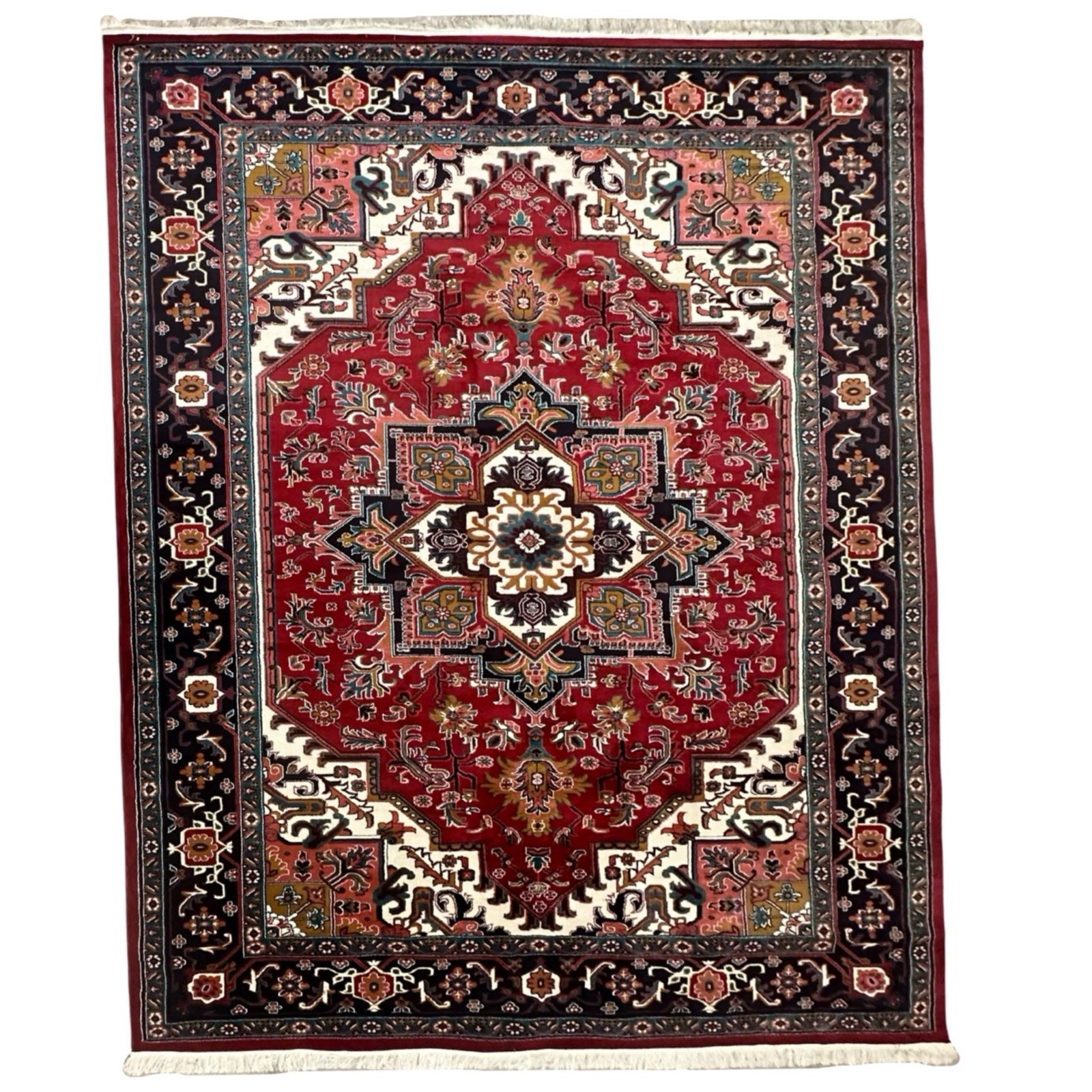 400 x 300 cm Persian Machine-Made Royal Heriz Design Rug