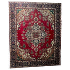 405 x 305 cm Hand-Knotted Vintage Persian Kashan Rug