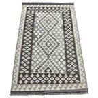 Afghan Kilim Rug 155 × 96 cm – Hand-Woven Wool Flatweave