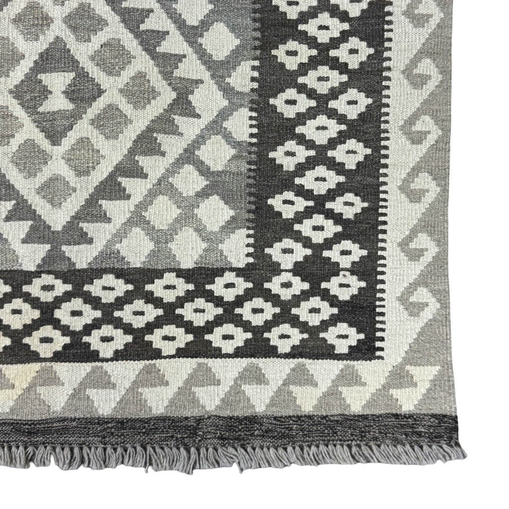 Afghan Kilim Rug 155 × 96 cm – Hand-Woven Wool Flatweave
