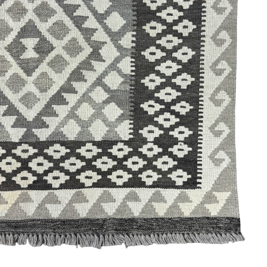 Afghan Kilim Rug 155 × 96 cm – Hand-Woven Wool Flatweave