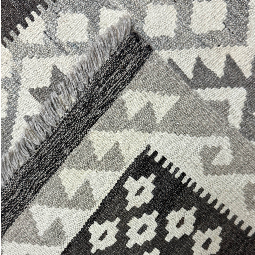 Afghan Kilim Rug 155 × 96 cm – Hand-Woven Wool Flatweave