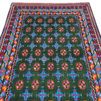 236 x 170 cm Hand-Woven Afghan Akche Rug