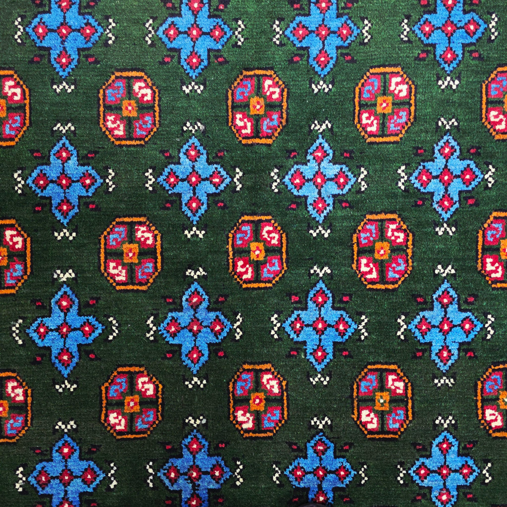 236 x 170 cm Hand-Woven Afghan Akche Rug