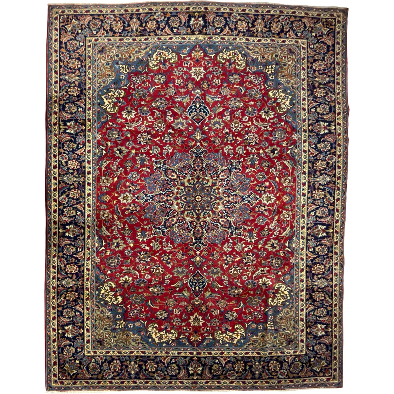 414 x 300 cm Hand-Knotted Persian Najafabad Rug
