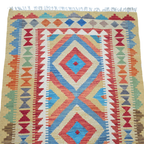 125 x 84 cm Hand Woven Afghan Kilim Rug