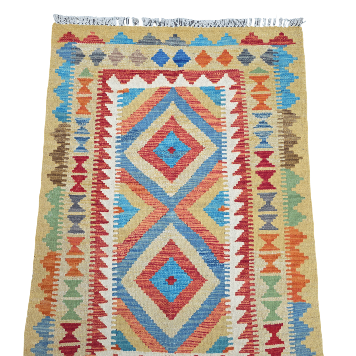 125 x 84 cm Hand Woven Afghan Kilim Rug