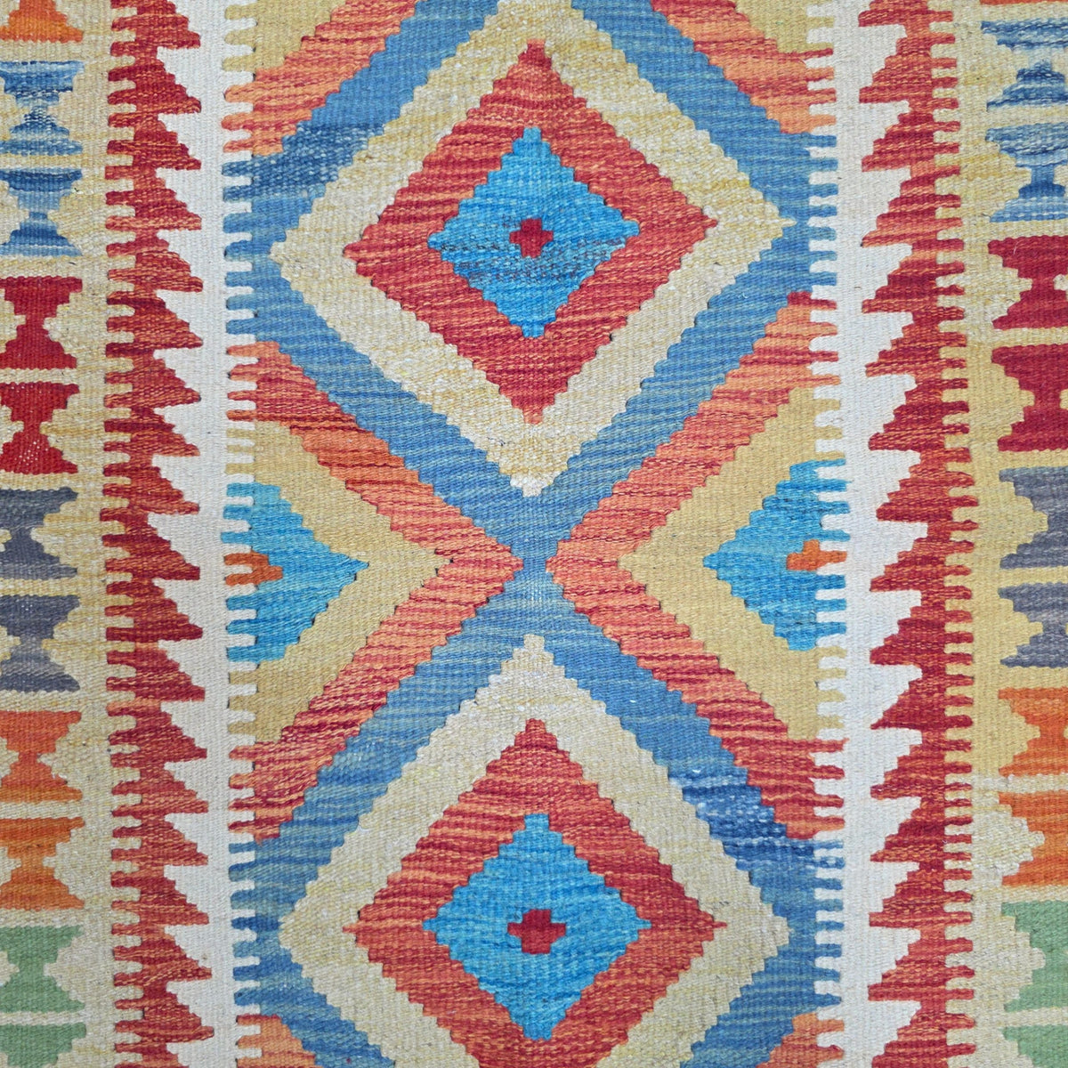 125 x 84 cm Hand Woven Afghan Kilim Rug