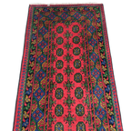 200 x 100 cm Hand-Knotted Afghan Akche Rug