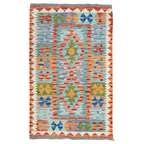 125 x 84 cm Hand Woven Afghan Kilim Rug