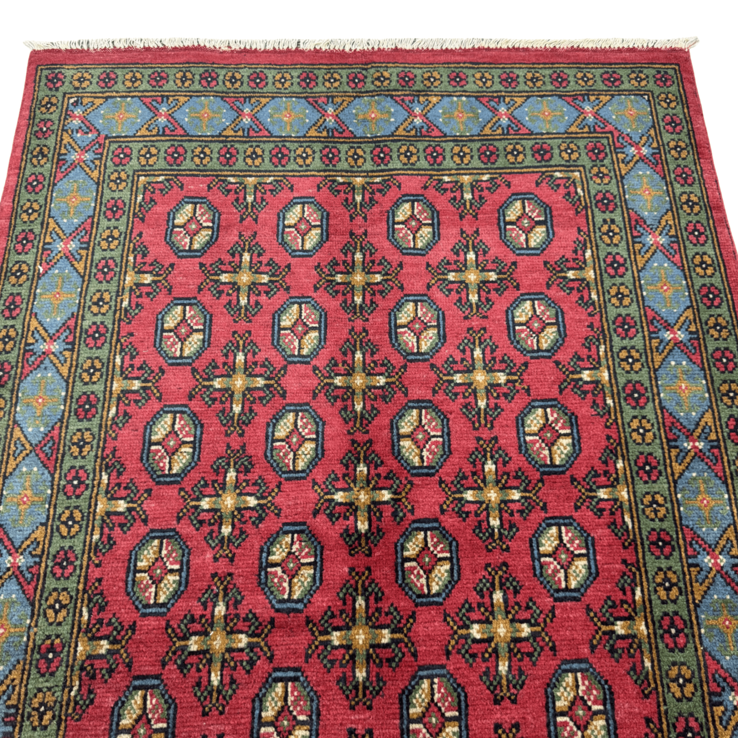 172 x 116 cm Hand-Knotted Afghan Akche -Tribal, Rug