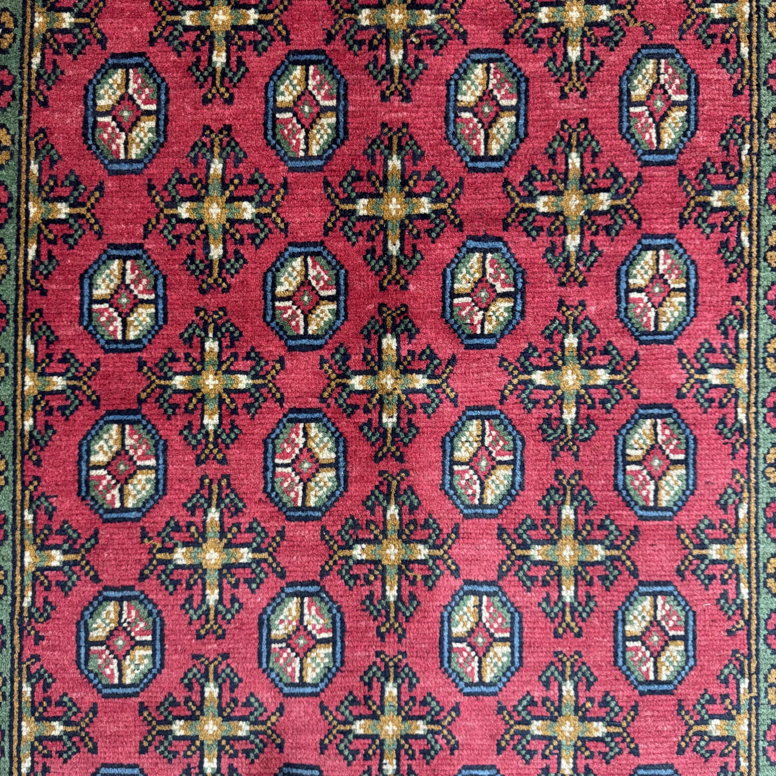 172 x 116 cm Hand-Knotted Afghan Akche -Tribal, Rug