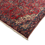 267 x 157 cm Persian Hand-Knotted Wool Rug – Red Floral Medallion