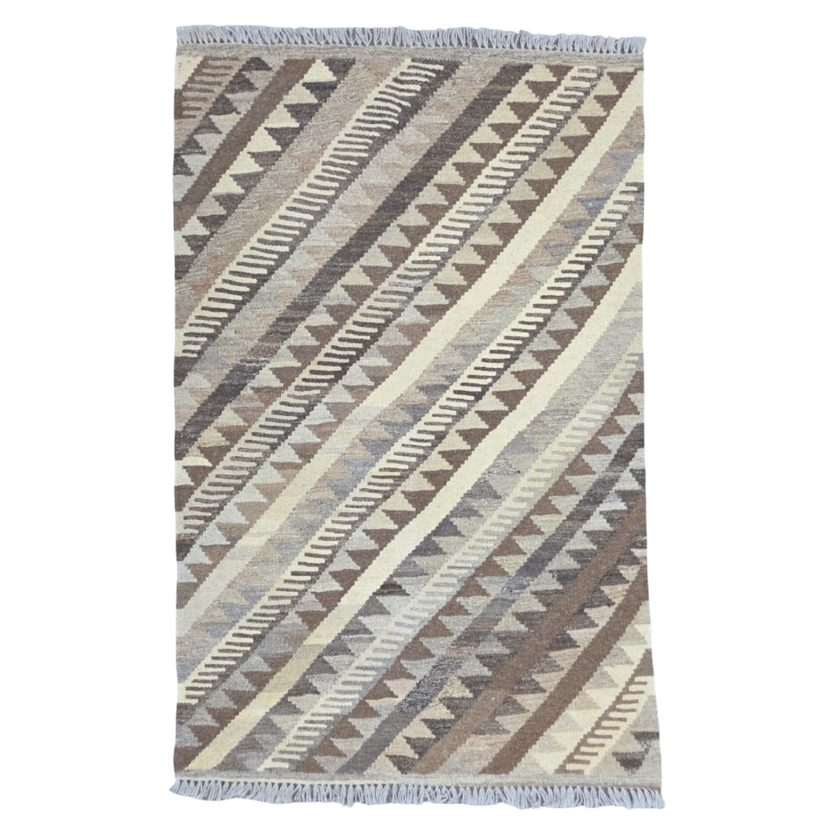 124 x 76 cm Hand Woven Afghan Kilim Rug
