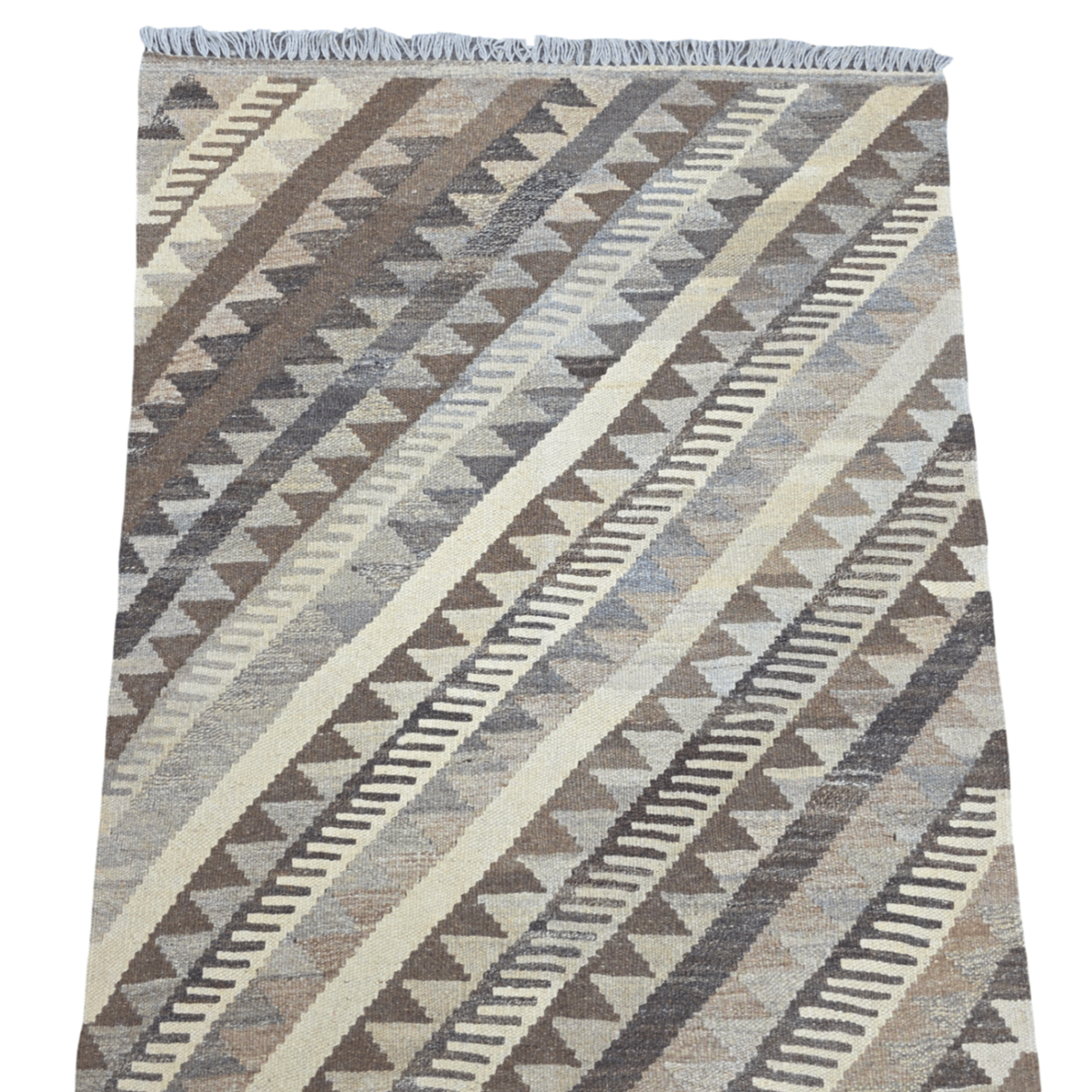 124 x 76 cm Hand Woven Afghan Kilim Rug
