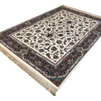 350 x 250 cm Cream Persian All Over Tabriz Floral Rug