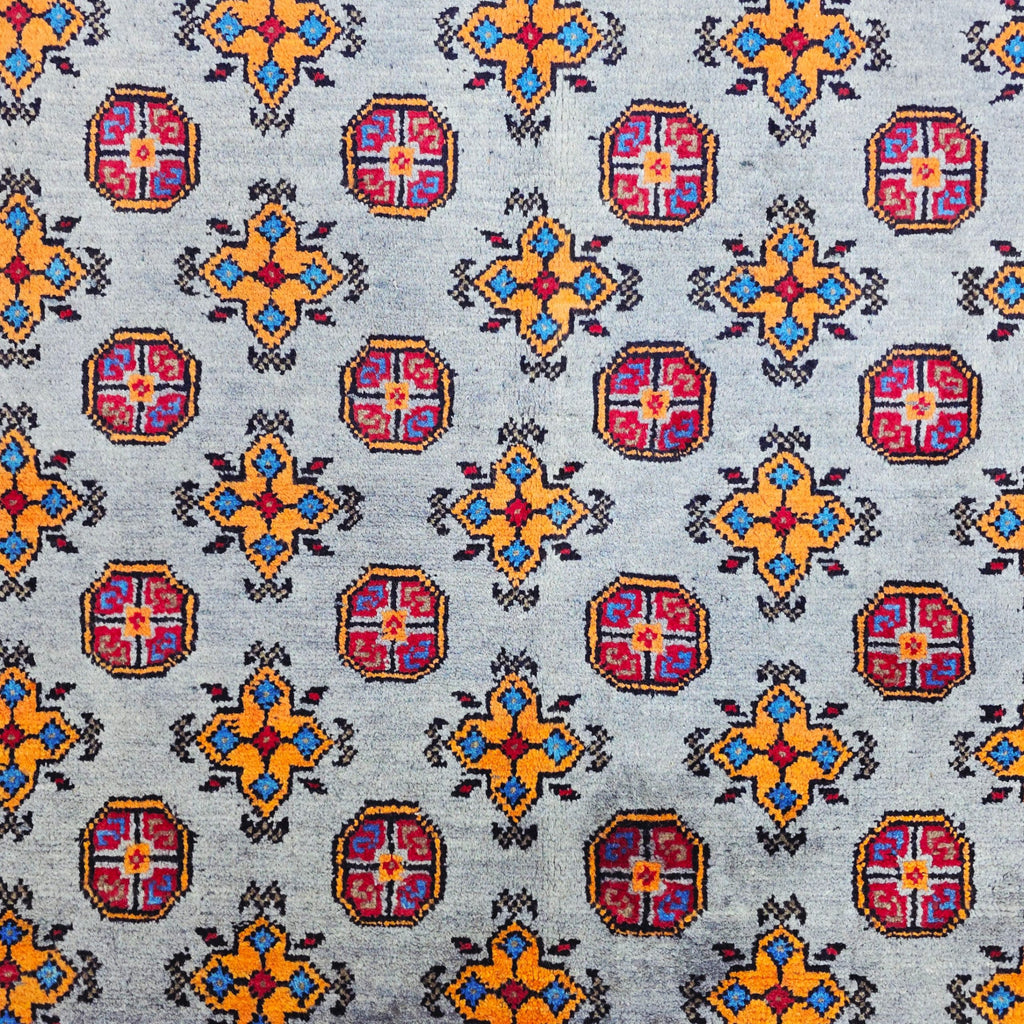 237 x 170 cm Hand-Woven Afghan Akche Rug