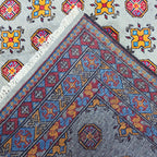 237 x 170 cm Hand-Woven Afghan Akche Rug