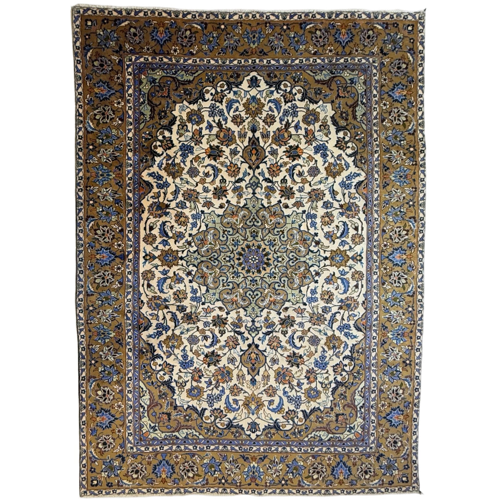 323 x 230 cm Hand Knotted Persian Kashmar Wool Rug