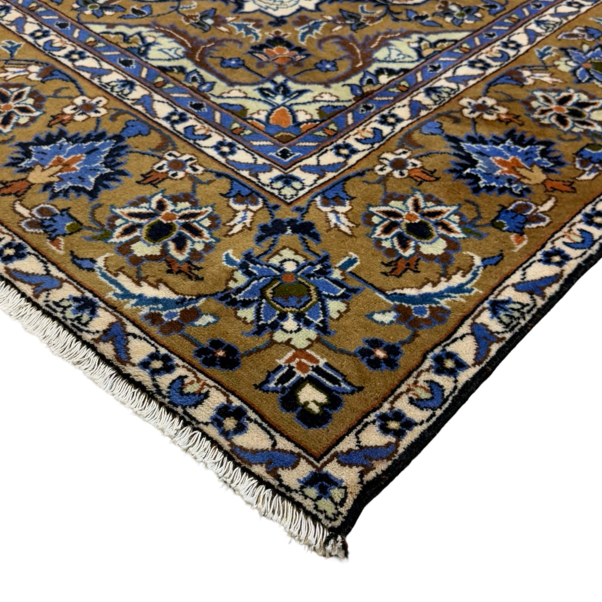323 x 230 cm Hand Knotted Persian Kashmar Wool Rug
