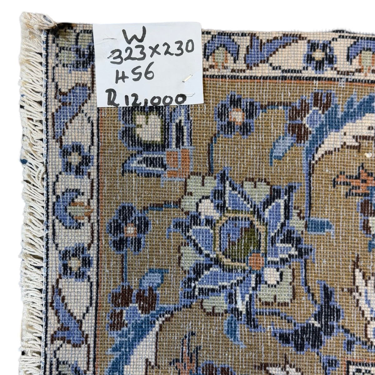 323 x 230 cm Hand Knotted Persian Kashmar Wool Rug