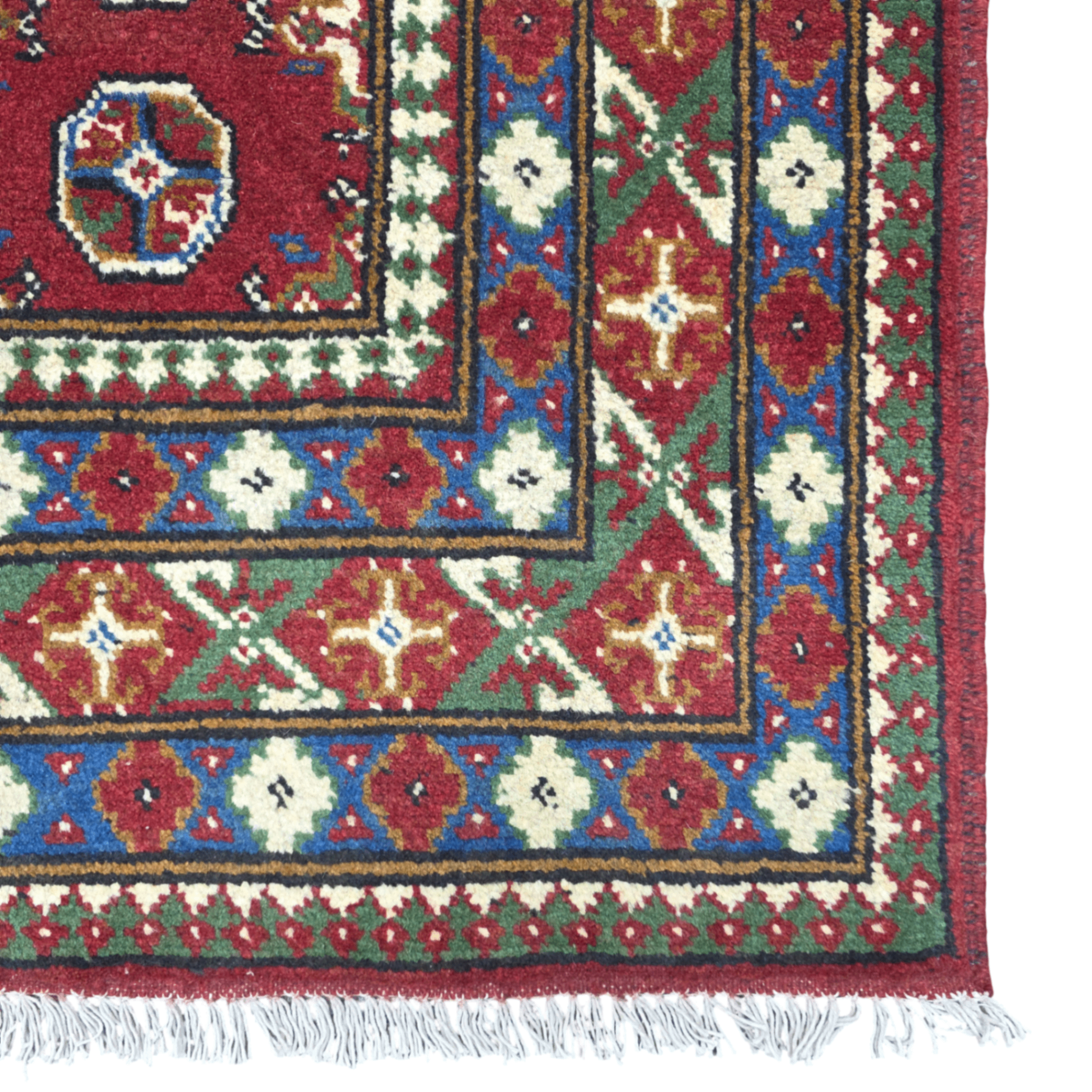 204 x 148 cm Hand-Woven Afghan Akche Rug