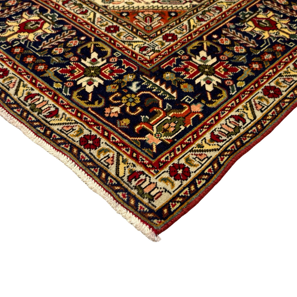 305 x 200 cm Hand-Knotted Persian Tabriz Geometric Rug