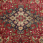 305 x 200 cm Hand-Knotted Persian Tabriz Geometric Rug
