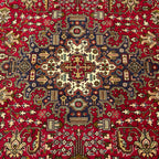 280 x 200 cm Hand-Knotted Persian Geometric Tabriz Rug