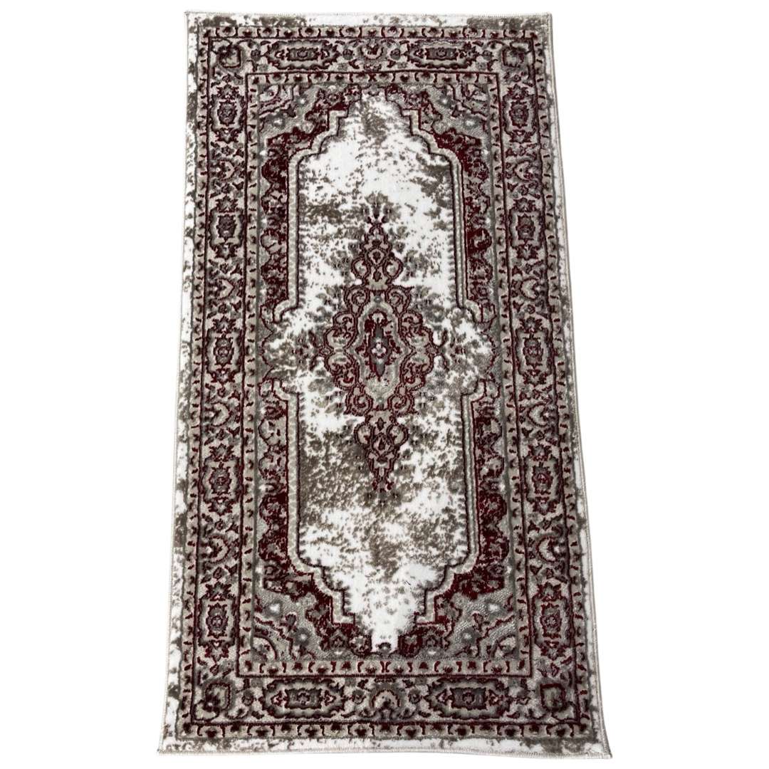 150 x 80 cm Vintage Kirman Design Machine Made Rug