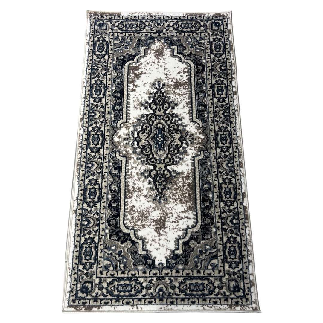 150 x 80 cm Vintage Kirman Design Machine Made Rug