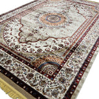 340 x 240 cm Machine Made Beige Persian Design Rug